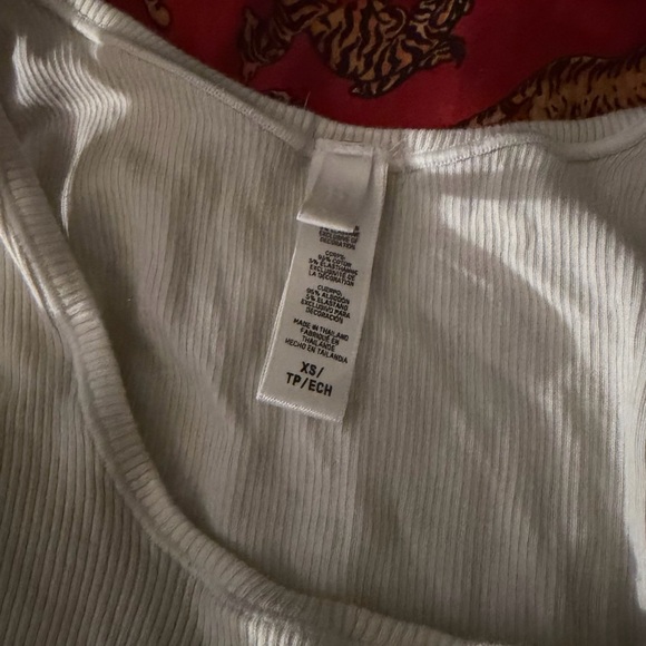 White Ribbed Skims Set - Picture 3 of 5